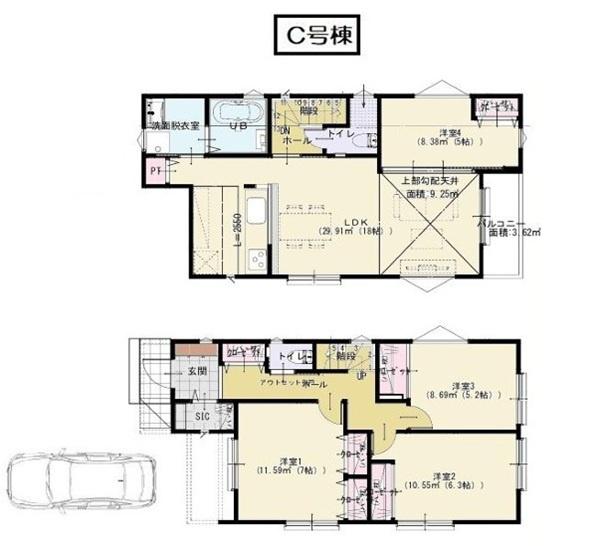 旭区上川井町全７棟Ｃ号棟