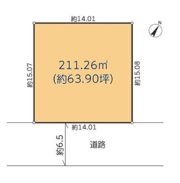 横浜市緑区白山４丁目の売土地