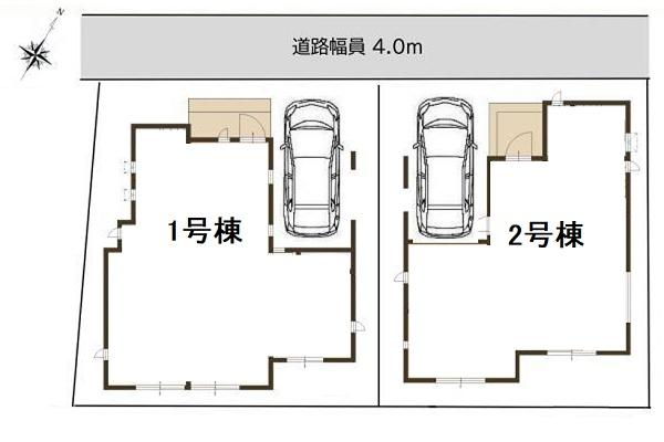 鶴見区上の宮２丁目　全２棟２号棟