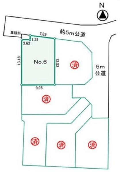 鎌倉市岩瀬1丁目　全6棟6号棟