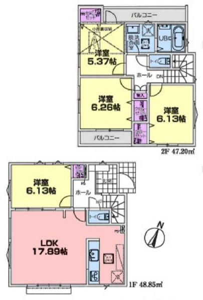中区別所中里台　全2棟2号棟