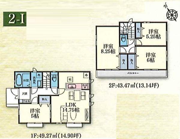 緑区いぶき野２期　全１２棟Ｉ号棟