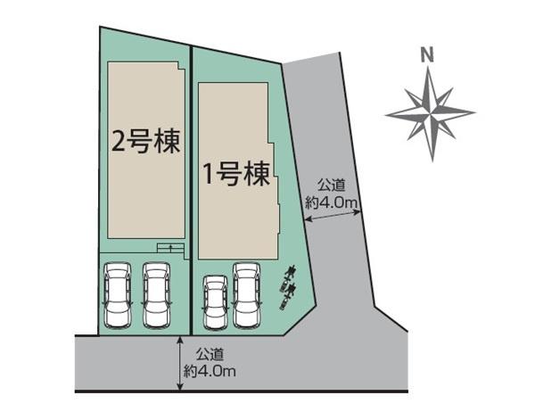 旭区金が谷１丁目全２棟１号棟