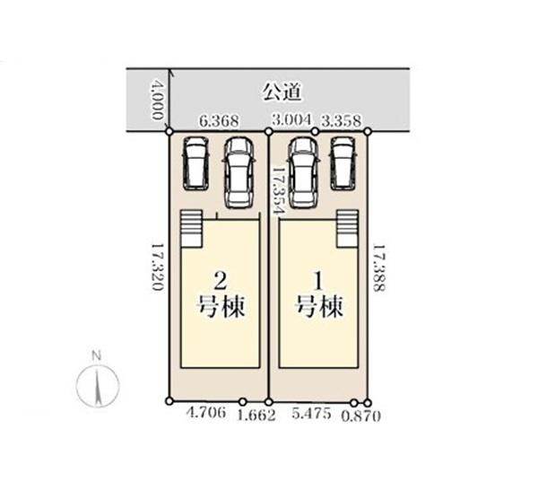 港北区大曽根３丁目　全２棟２号棟
