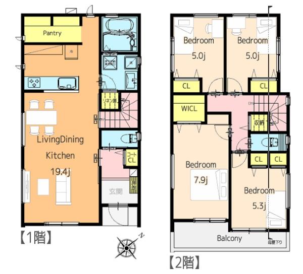 都筑区折本町　全４棟１号棟