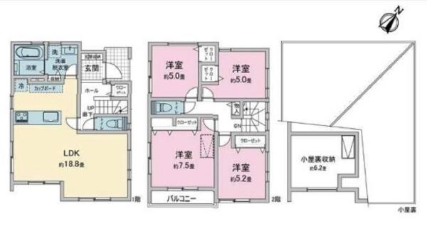 鶴見区北寺尾1丁目　全4棟C号棟