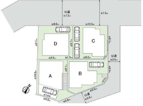 鶴見区北寺尾1丁目　全4棟C号棟