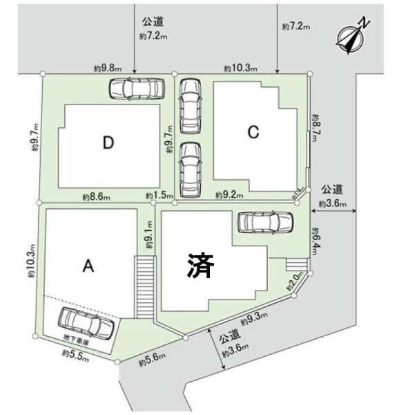 鶴見区北寺尾1丁目　全4棟D号棟