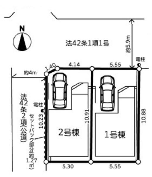 金沢区釜利谷東1丁目　全2棟1号棟