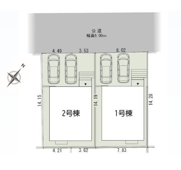 泉区白百合２丁目　全２棟１号棟
