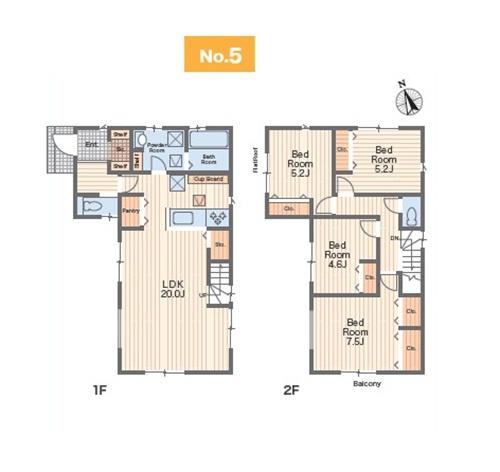 保土ケ谷区仏向町１期　全７棟５号棟