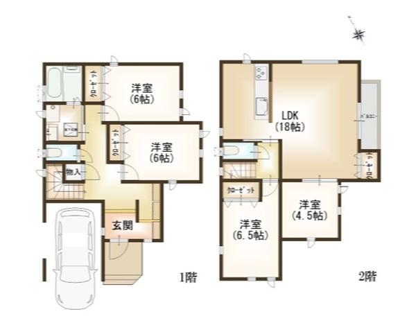 港北区大豆戸町　２号棟