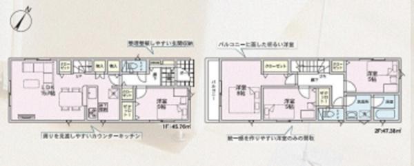 鎌倉市関谷　全２棟２号棟