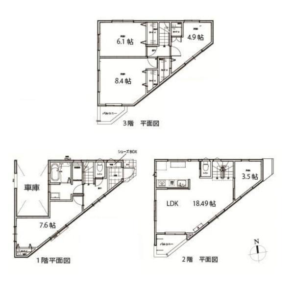 川崎市川崎区境町の新築一戸建