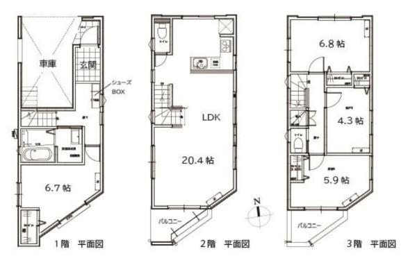 川崎市川崎区境町の新築一戸建
