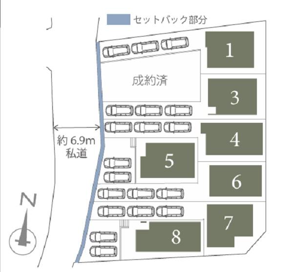 旭区市沢町　全８棟５号棟