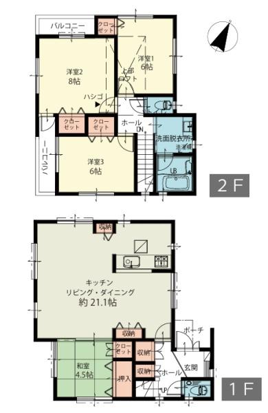 都筑区牛久保町　戸建