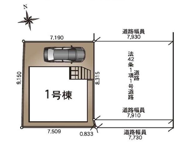 瀬谷区南瀬谷１丁目　全１棟１号棟