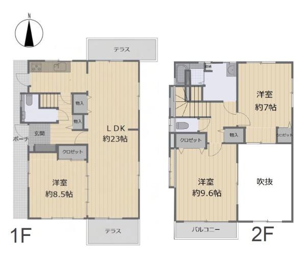 川崎市麻生区高石６丁目の中古一戸建