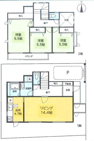 横浜市青葉区荏田町の中古一戸建て