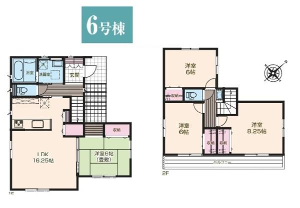 旭区上川井町　全８区画６号棟