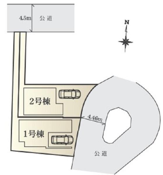 戸塚区矢部町　全2棟1号棟