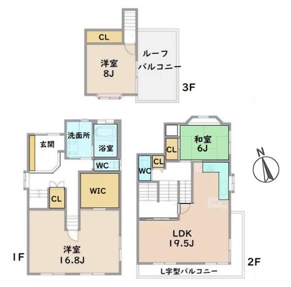 都築区東山田町　戸建