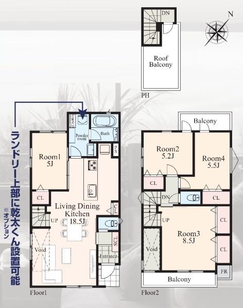 鶴見区駒岡１丁目　全６棟Ｆ号棟