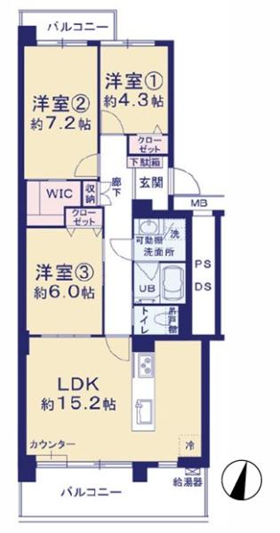大倉山ハイム参号棟