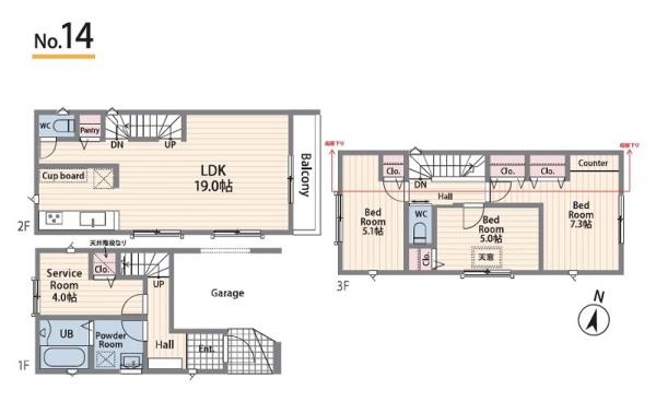 鶴見区馬場５丁目　全１６棟１４号棟