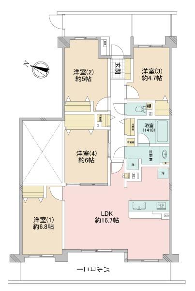 イトーピア百合ヶ丘ガーデンハイツＢ棟