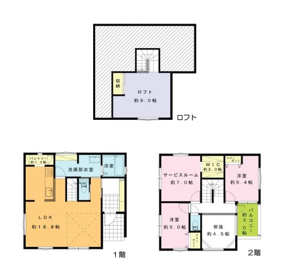 海老名市杉久保南３丁目の新築一戸建