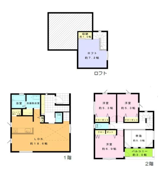 海老名市杉久保南３丁目の新築一戸建