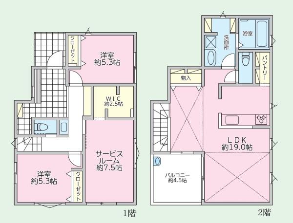 茅ヶ崎市松風台の新築一戸建