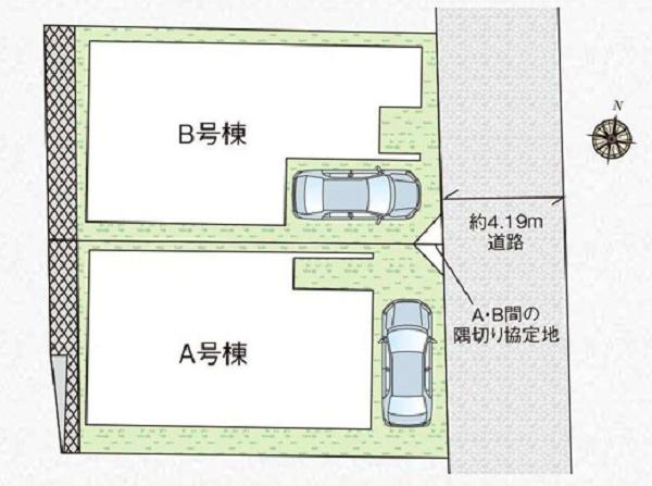 座間市緑ケ丘５丁目　全２棟Ａ号棟