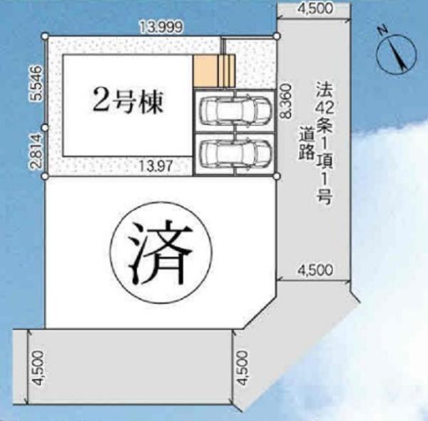 戸塚区南舞岡4丁目　全2棟2号棟