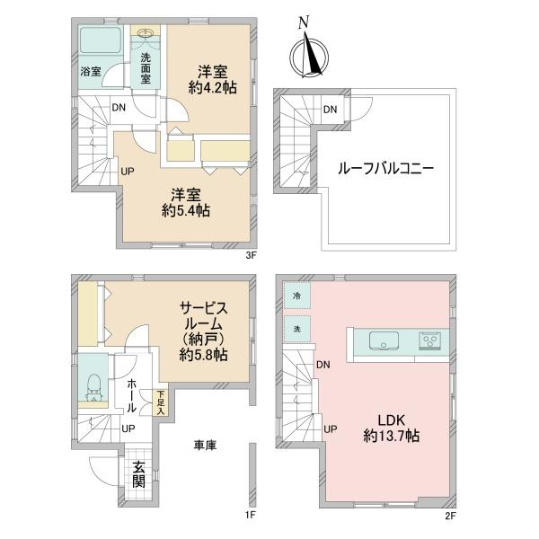 川崎市川崎区渡田４丁目の中古一戸建て