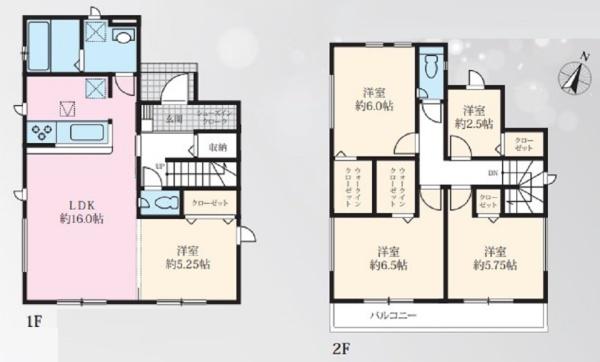 港南区日限山4丁目　全2棟1号棟