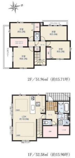 泉区和泉中央北3丁目　全3棟1号棟