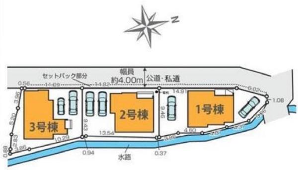 泉区和泉中央北3丁目　全3棟1号棟