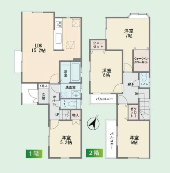 川崎市麻生区上麻生６丁目の中古一戸建