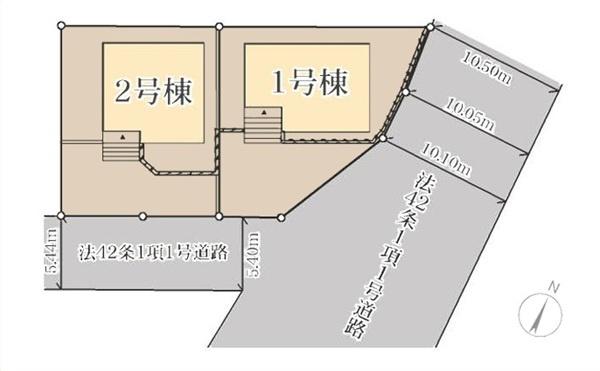 旭区市沢町　全２棟１号棟