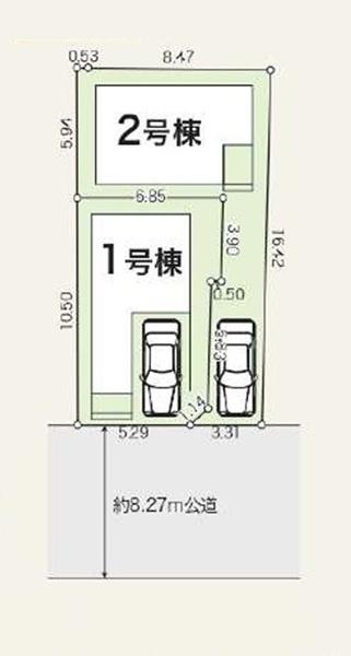 保土ケ谷区桜ケ丘１丁目　全２棟２号棟