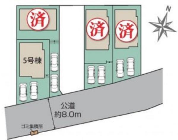 泉区下和泉1丁目　全4棟5号棟