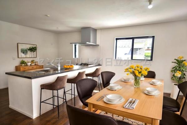 青葉区荏子田1丁目 全4棟3号棟(キッチン)