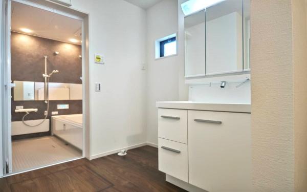 青葉区荏子田1丁目 全4棟3号棟(洗面台・洗面所)