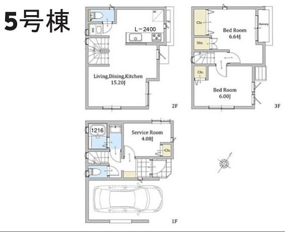 藤沢市辻堂神台2丁目　5号棟