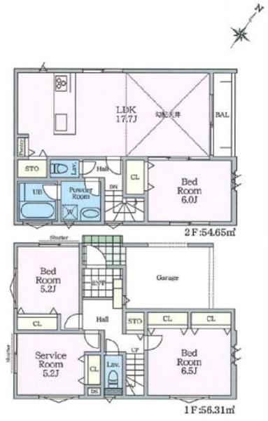 藤沢市善行1丁目　全7棟4号棟