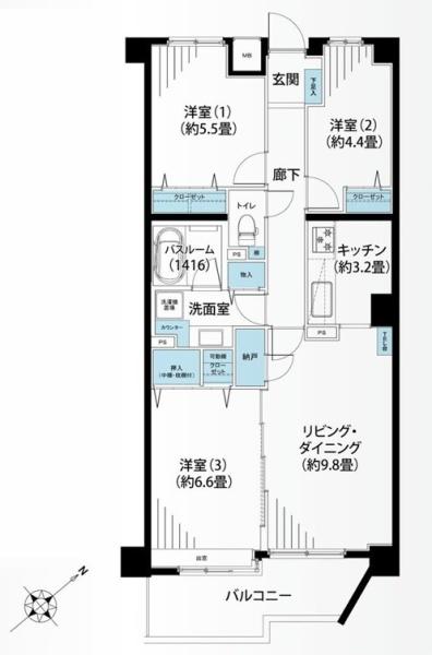 エクレール第２妙蓮寺