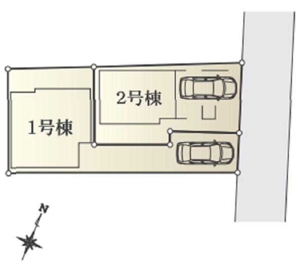 鎌倉市小袋谷２丁目　全２棟２号棟